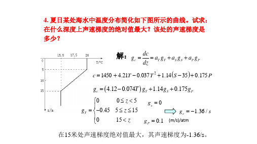 水声整理