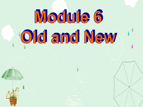 外研英语必修3Module6Cultural corner(共20张PPT)