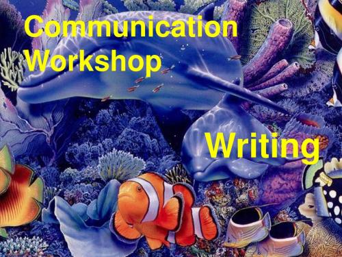 北京市房山区周口店中学高中英语 unit 7 cw Communication Workshop Writing课件