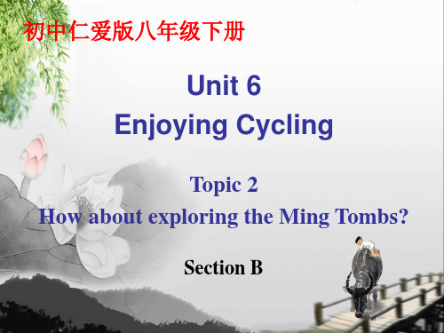 仁爱英语初中八年级下册Unit6 Topic 2 Section B课件