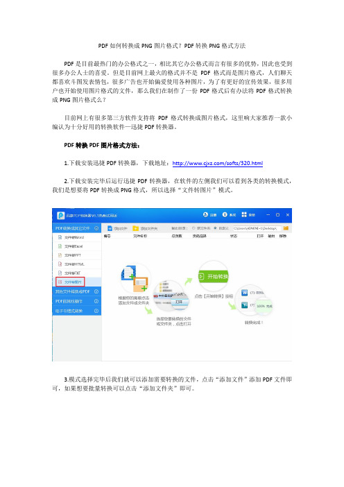 PDF如何转换成PNG图片格式