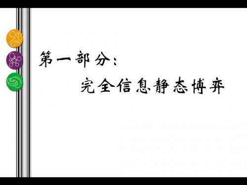 第5章 Nash均衡的应用