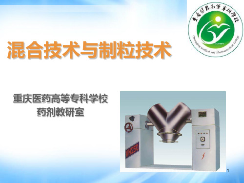 混合技术与制粒技术.