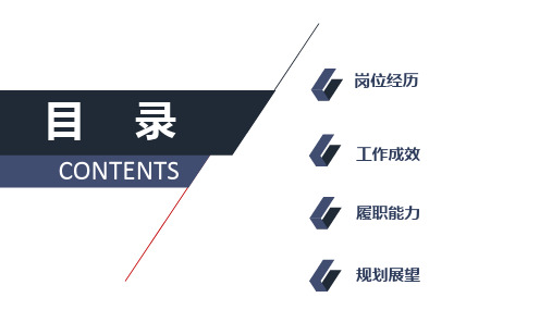简洁的个人简历模板课件
