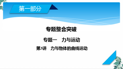 高中物理人教版《曲线运动》PPT免费课件
