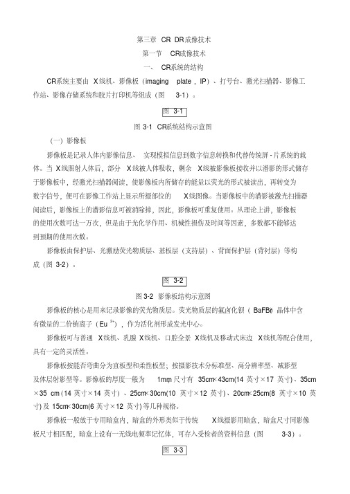 医学影像技术学第3章-CR、DR成像技术-6稿3.1-CR成像技术