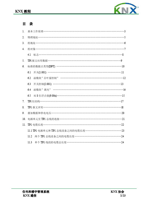 KNX协议教程