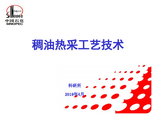 稠油热采工艺技术