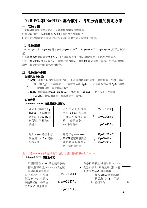 混合磷酸盐含量测定