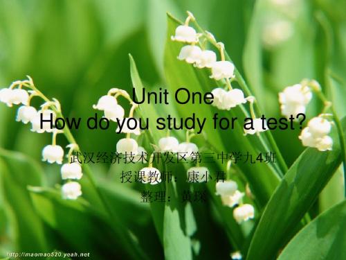 人教九年级Unitone笔记要点