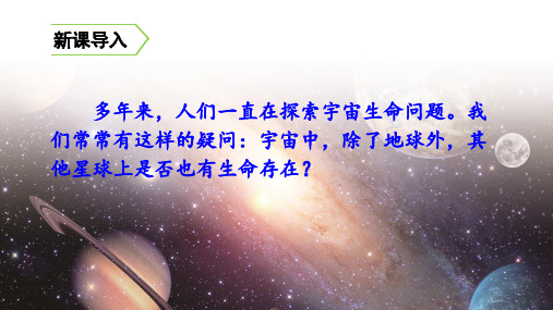 人教部编版语文《宇宙生命之谜》PPT课件完美2