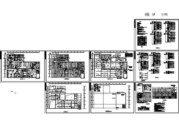 某制药厂车间电气设计方案全套CAD图纸