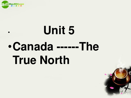 高中英语-Unit5-Canada-The-True-North-新人教版必修3PPT优秀课件