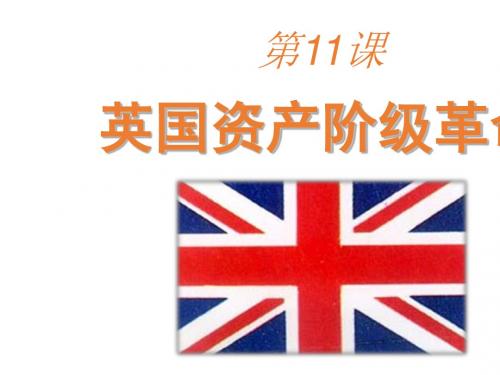 英国资产阶级革命PPT课件34 人教版