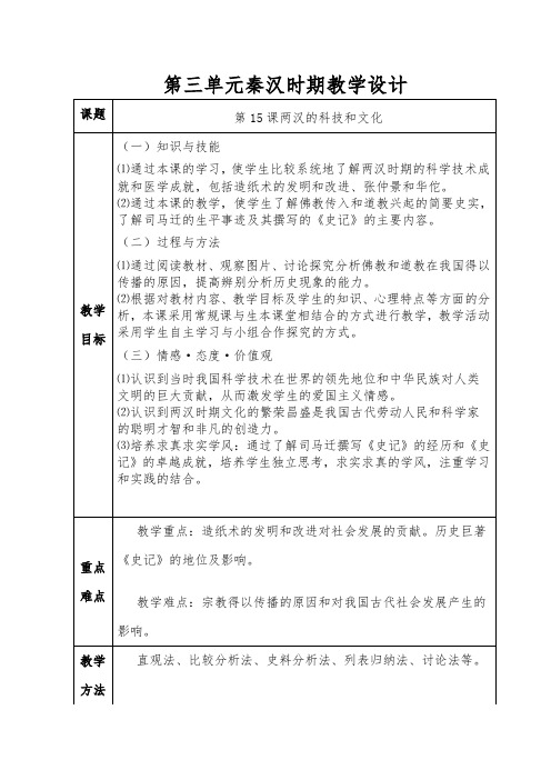 两汉的课件和文化