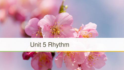 2018_2019版高中英语Unit5RhythmPeriodThreeLesson3Experim