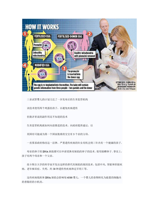 三亲试管婴儿