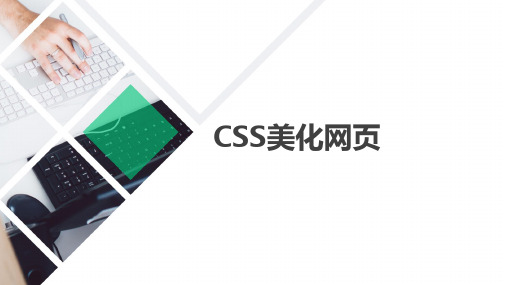 网页设计与开发-CSS美化网页