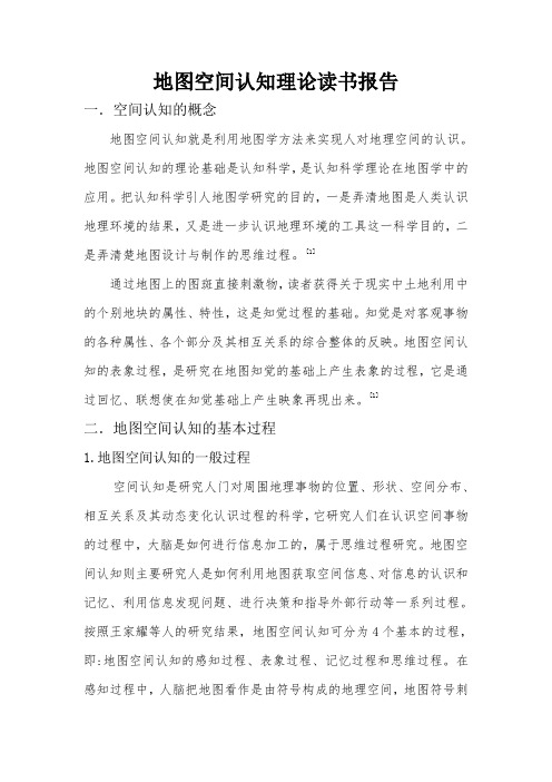地图空间认知理论