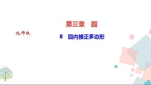 【优质】初三九年数学：《圆内接正多边形》ppt课件