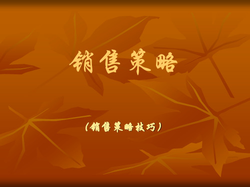 销售员成功法则cash