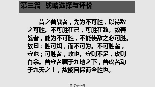 企业战略管理公司战略选择PPT课件