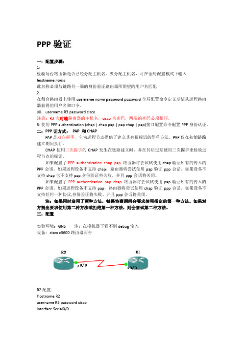 PPP验证