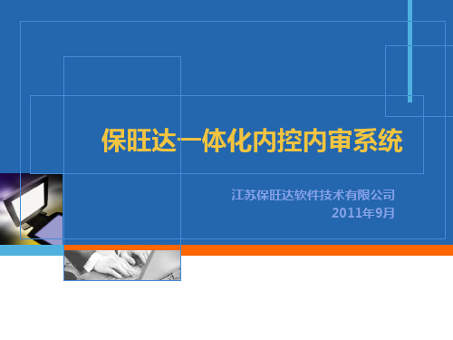 保旺达一体化内控内审系统