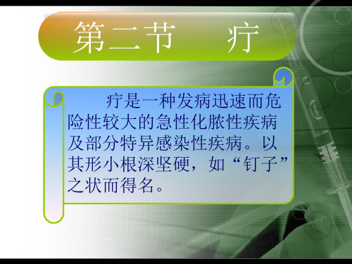 医学-中医外科学疔