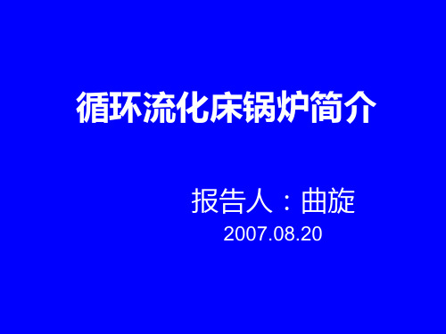 CFB锅炉简介