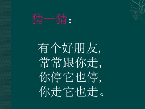 《影子》ppt课件