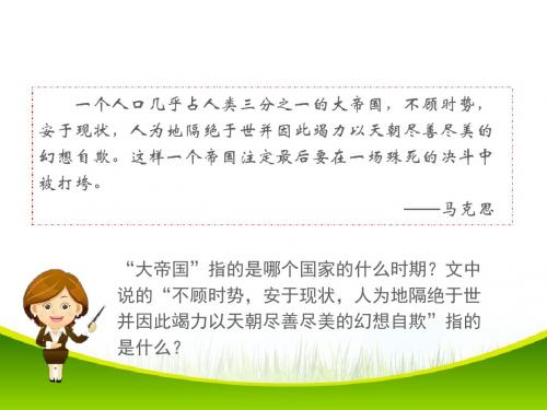 西方的挑战与清朝中衰PPT课件4 岳麓版