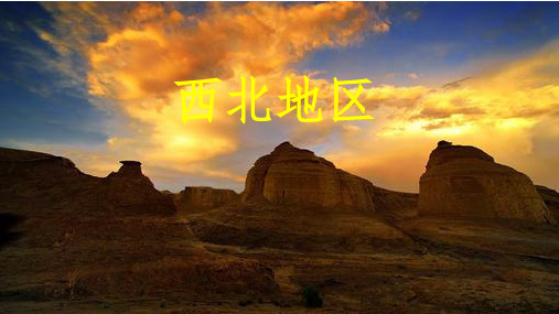 内蒙古包头包头外国语实验学校2020年八年级地理中考专题复习——西北地区课件共22张PPT