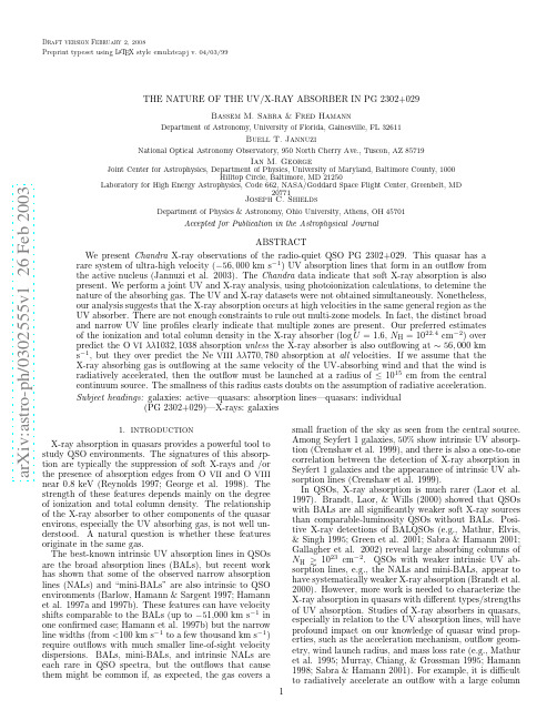 The Nature of the UVX-Ray Absorber in PG 2302+029