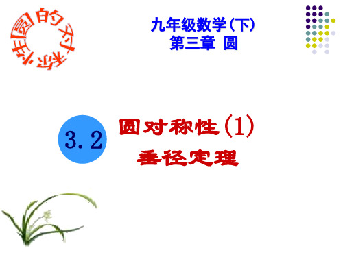 3.2.1圆的对称性(垂径定理)