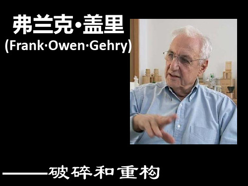 弗兰克·盖里(FrankOwenGehry) - 副本
