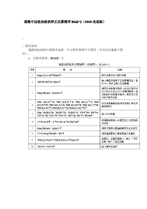 ROAD-2改进版