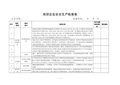 商贸企业安全生产检查表