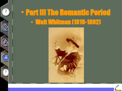 Walt Whitman惠特曼