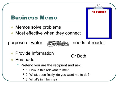 法律写作(外资所、涉外法律业务必备)Business Memo