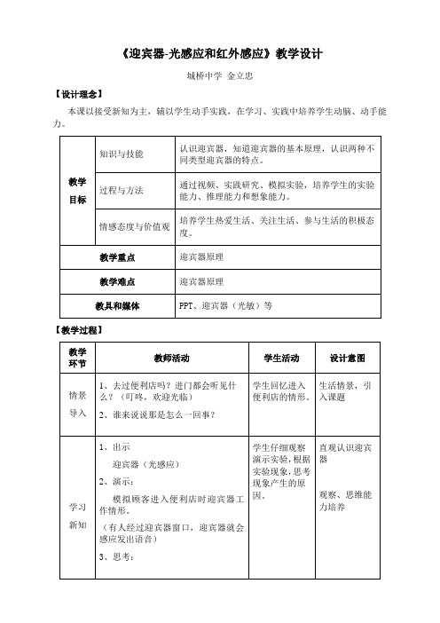 迎宾器-光感应和红外感应