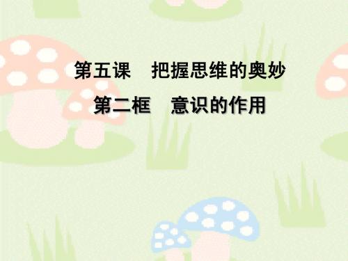 5-2意识的作用