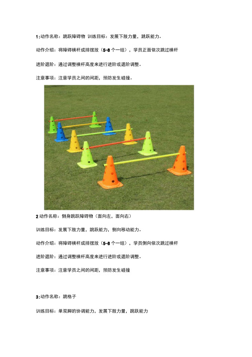 【儿童体能教案】儿童体适能下肢
