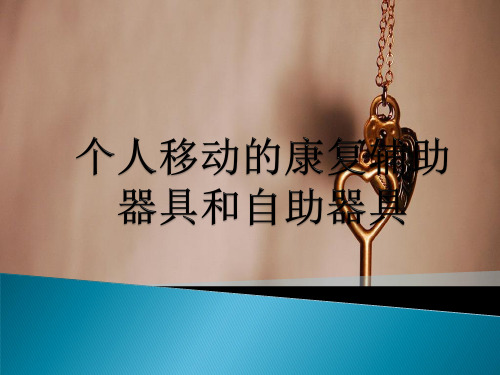 个人移动的辅助器具和自助器具