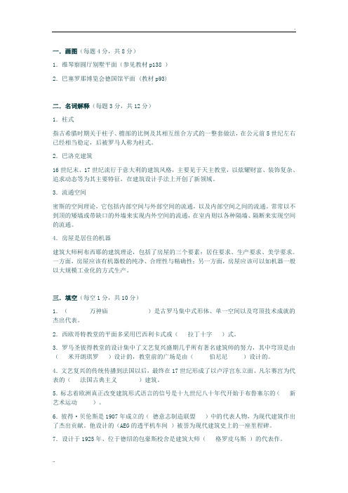 外建史试卷