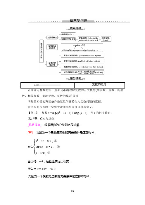 第3章  复数章末复习课