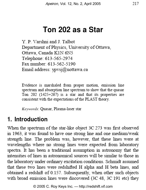 Ton 202 as a Star