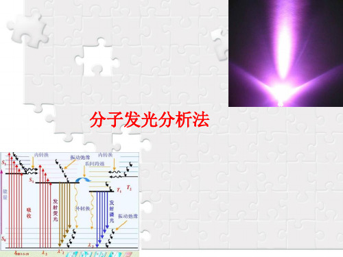 仪器分析原理4-1分子发光分析法