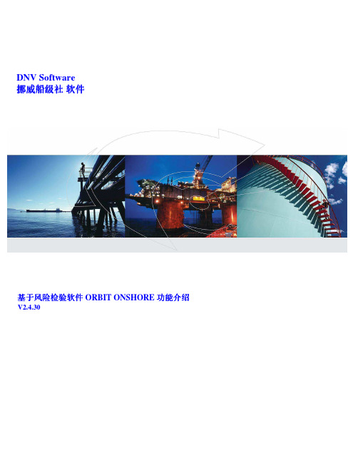 ORBIT Onshore软件介绍(CN)