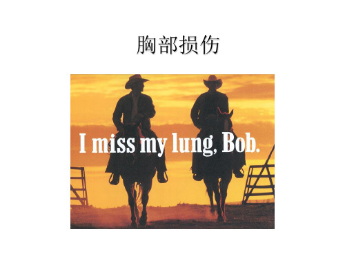 胸部损伤介绍